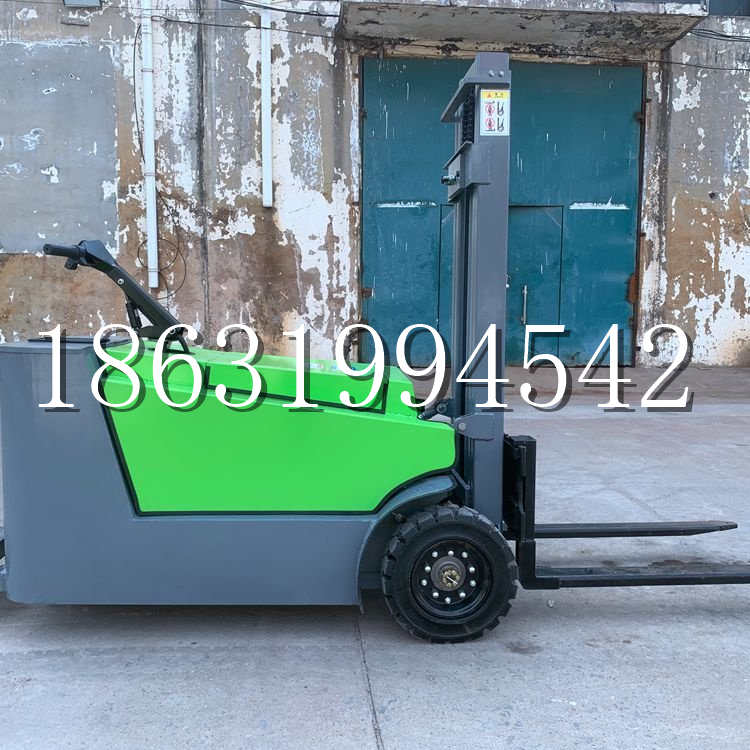 松山区小型电动叉车1吨2吨步行站驾式电瓶堆高充电装卸车液压升降车铲车